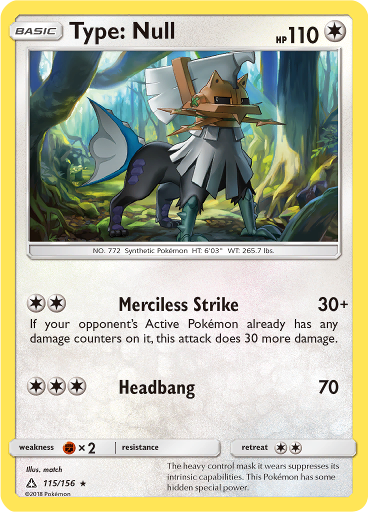 Type: Null (Reverse Holo)