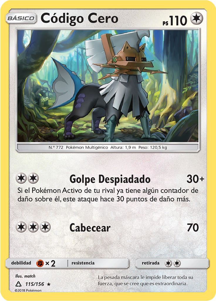 Código Cero (Reverse Holo)