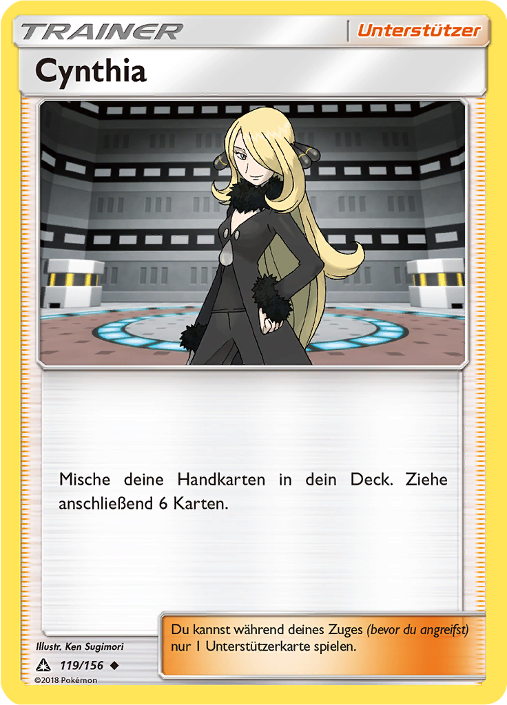 Cynthia (Reverse Holo)