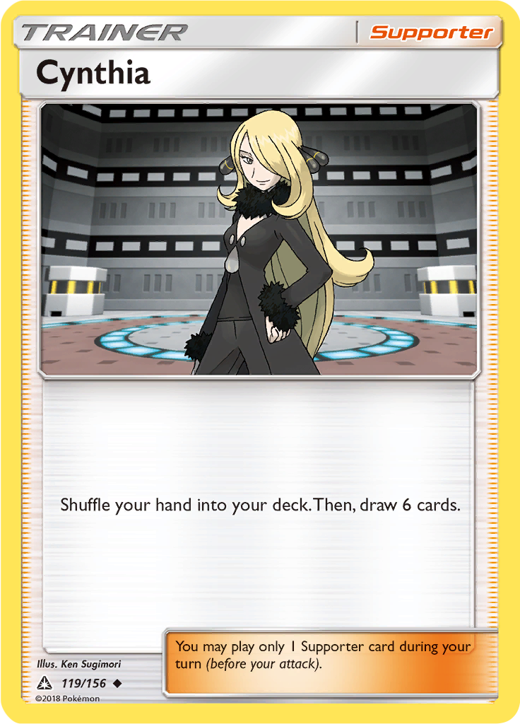 Cynthia (Reverse Holo)