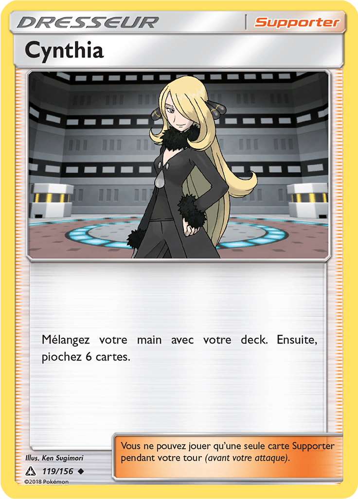 Cynthia (Reverse Holo)