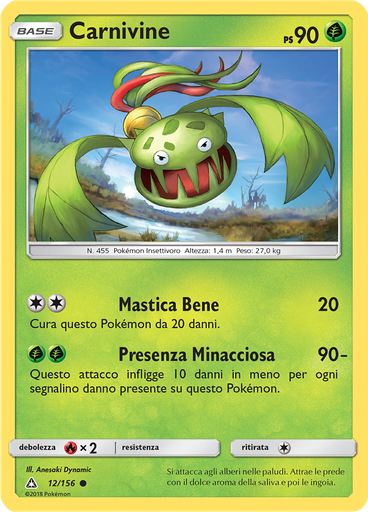 Carnivine (Reverse Holo)