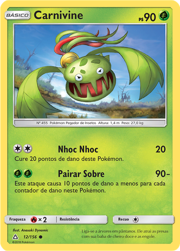 Carnivine (Reverse Holo)