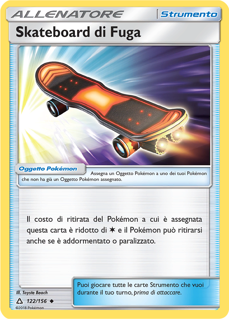 Skateboard di Fuga (Reverse Holo)