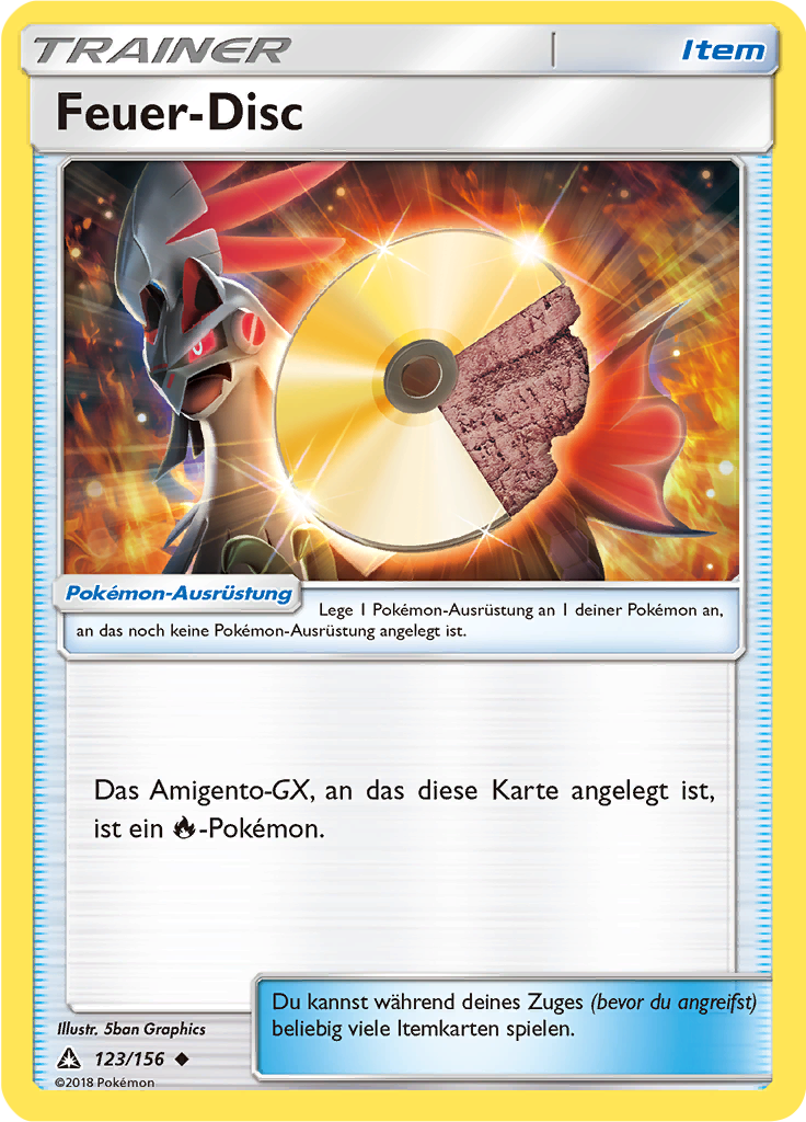 Feuer-Disc (Reverse Holo)