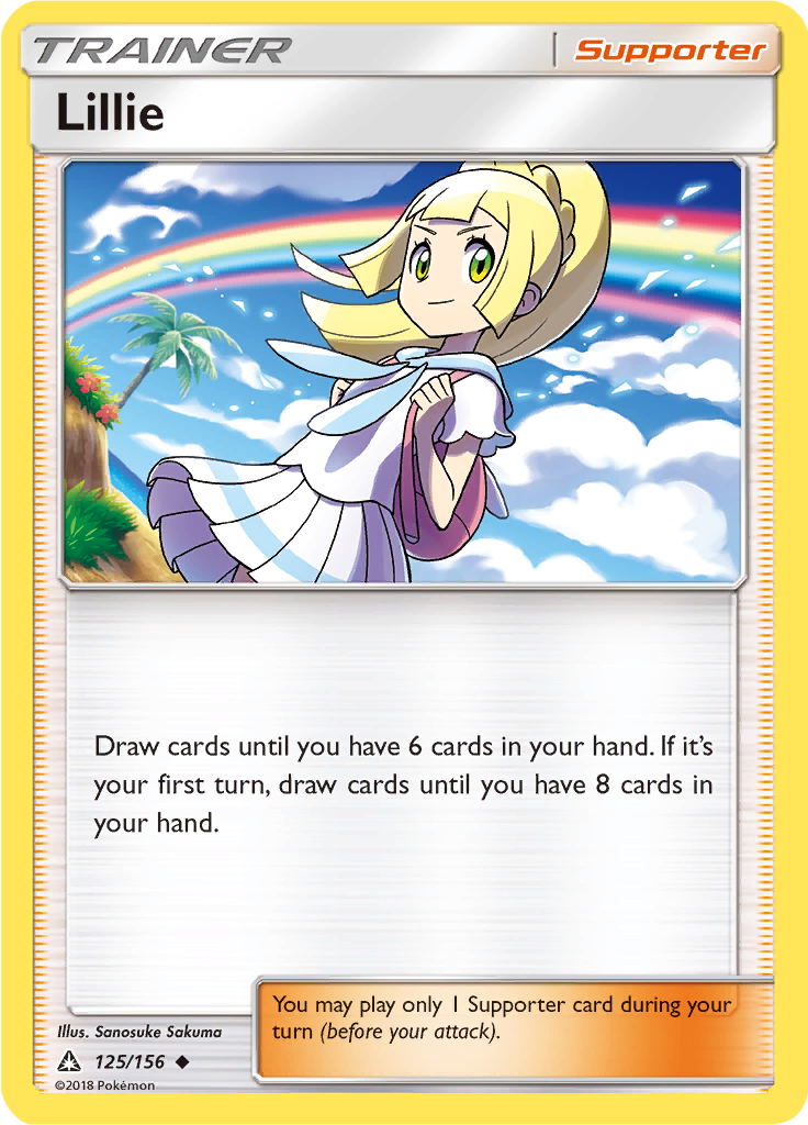 Lillie (Reverse Holo)