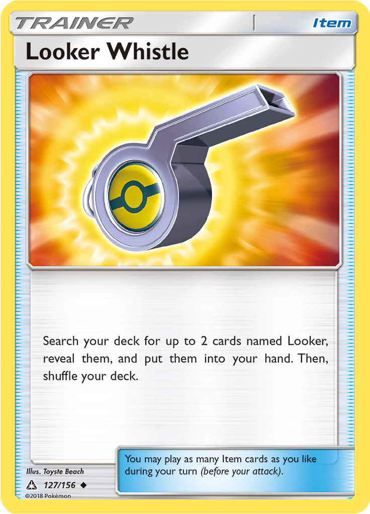 Looker Whistle (Reverse Holo)