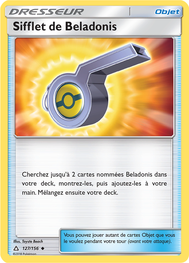 Sifflet de Beladonis (Reverse Holo)