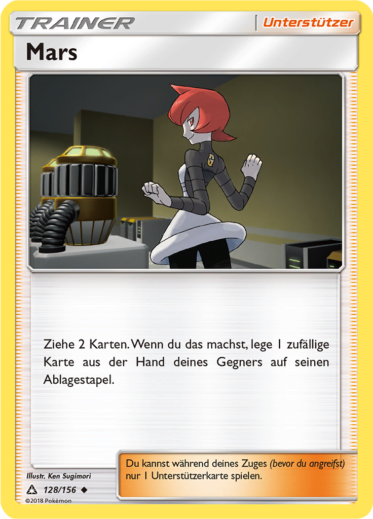 Mars (Reverse Holo)