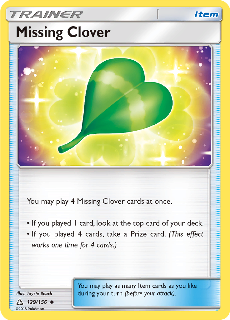 Missing Clover (Reverse Holo)