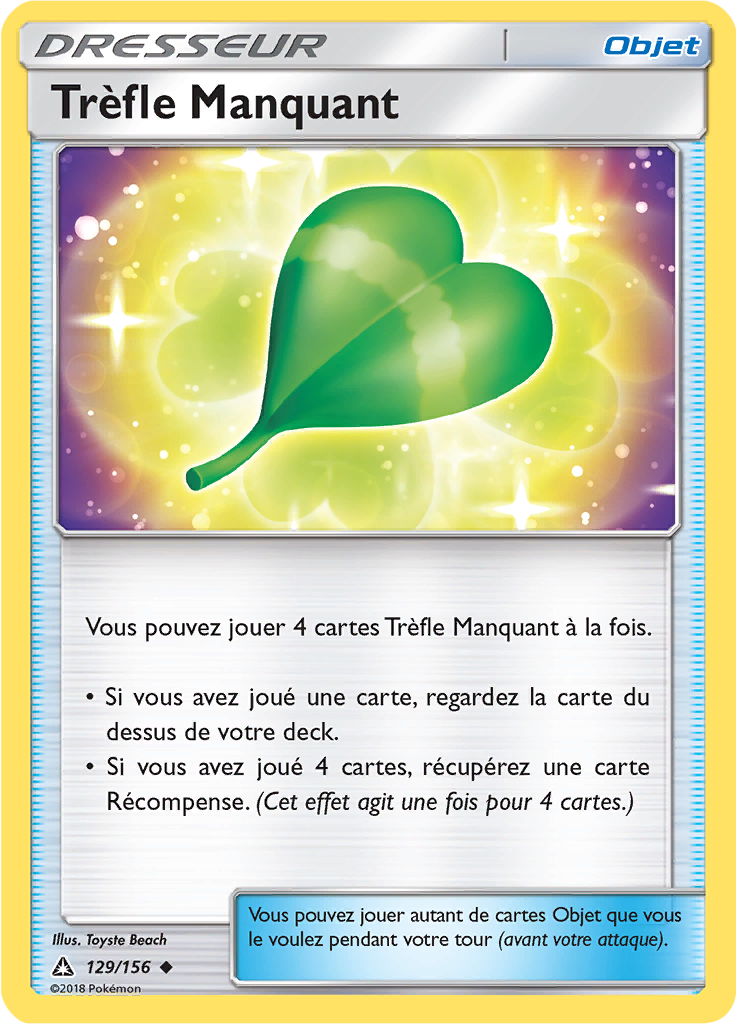 Trèfle Manquant (Reverse Holo)