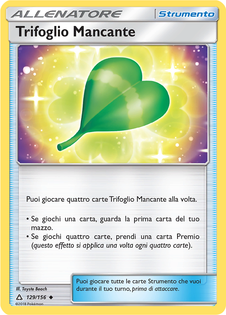 Trifoglio Mancante (Reverse Holo)