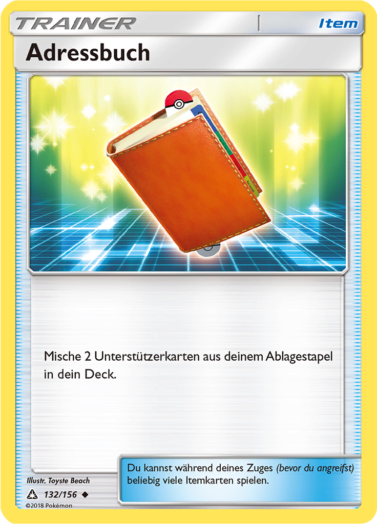 Adressbuch (Reverse Holo)