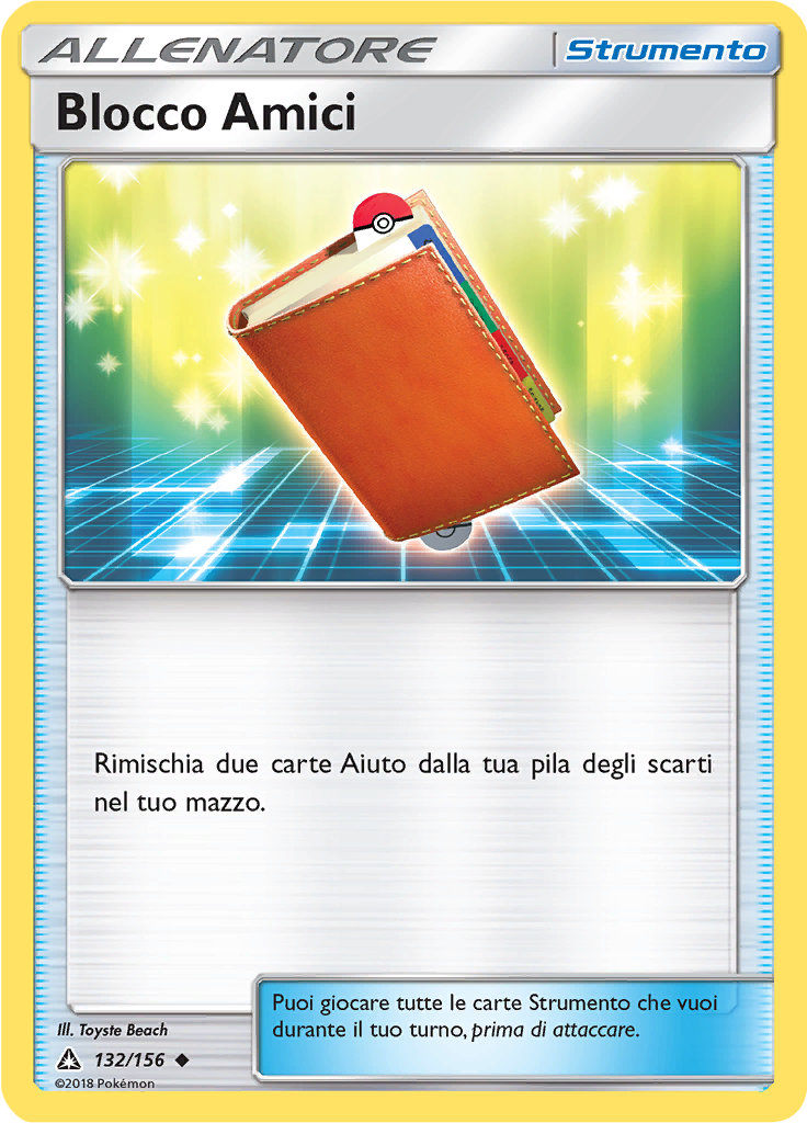 Blocco Amici (Reverse Holo)