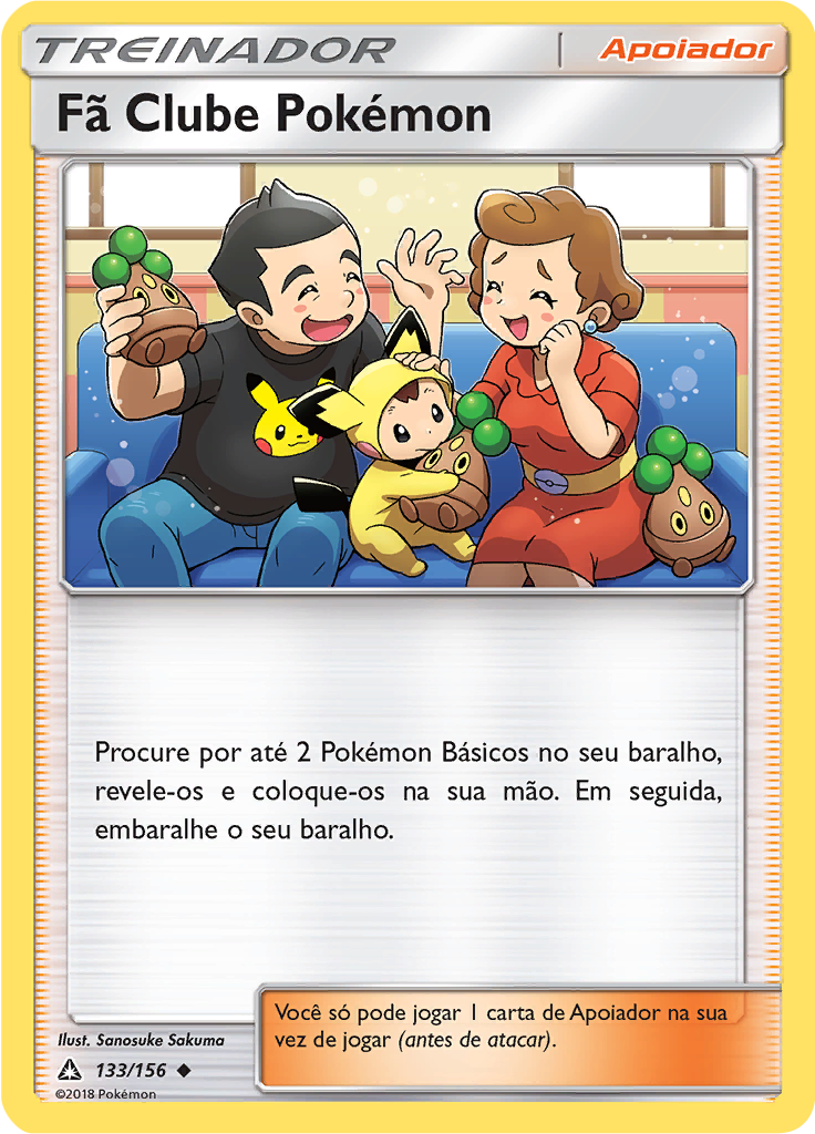 Fã Clube Pokémon (Reverse Holo)