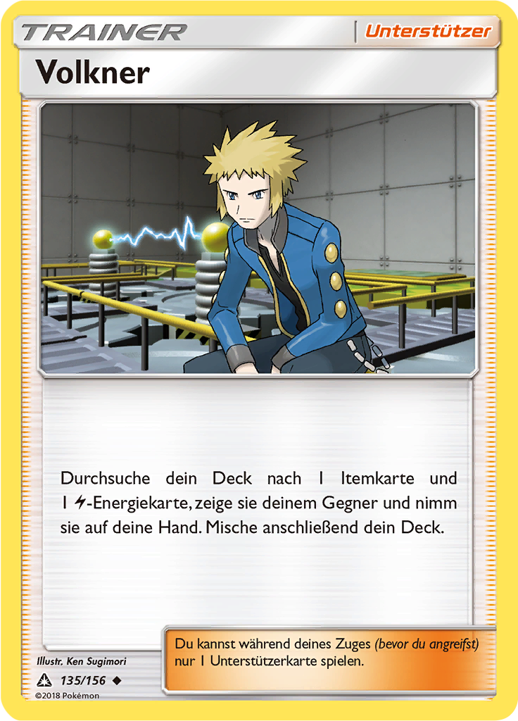 Volkner (Reverse Holo)