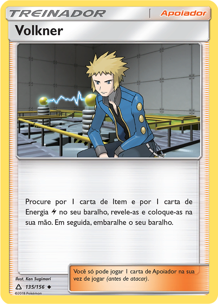Volkner (Reverse Holo)