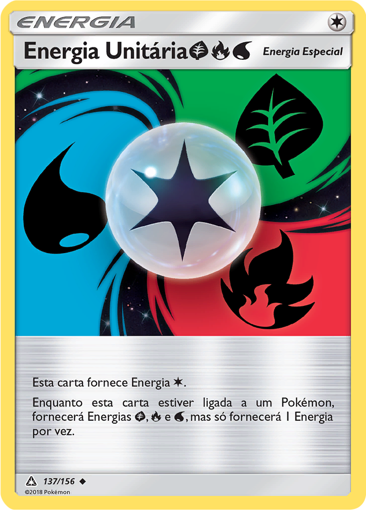 Energia Unitária GrassFireWater