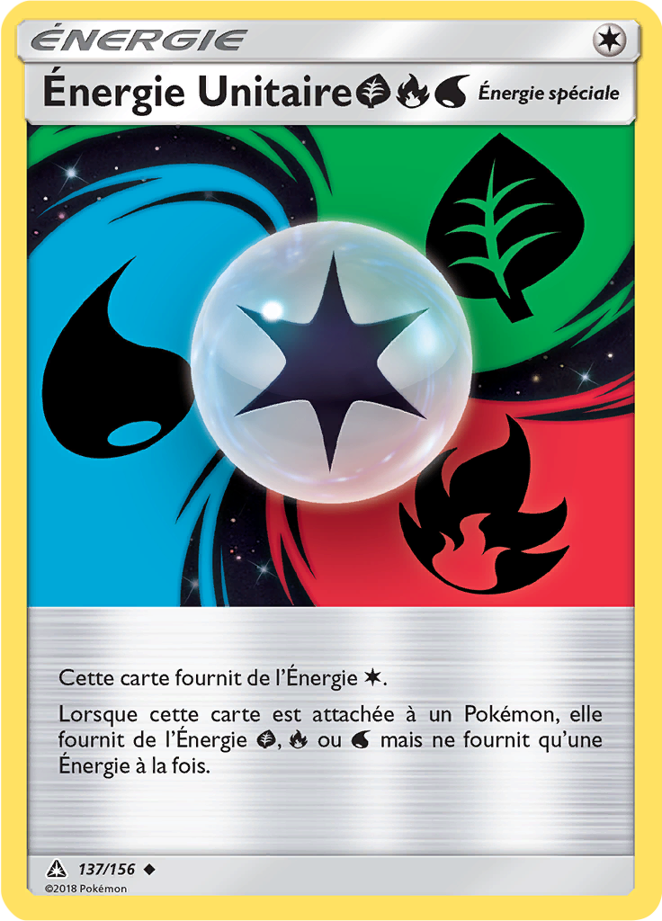 Énergie Unitaire GrassFireWater (Reverse Holo)