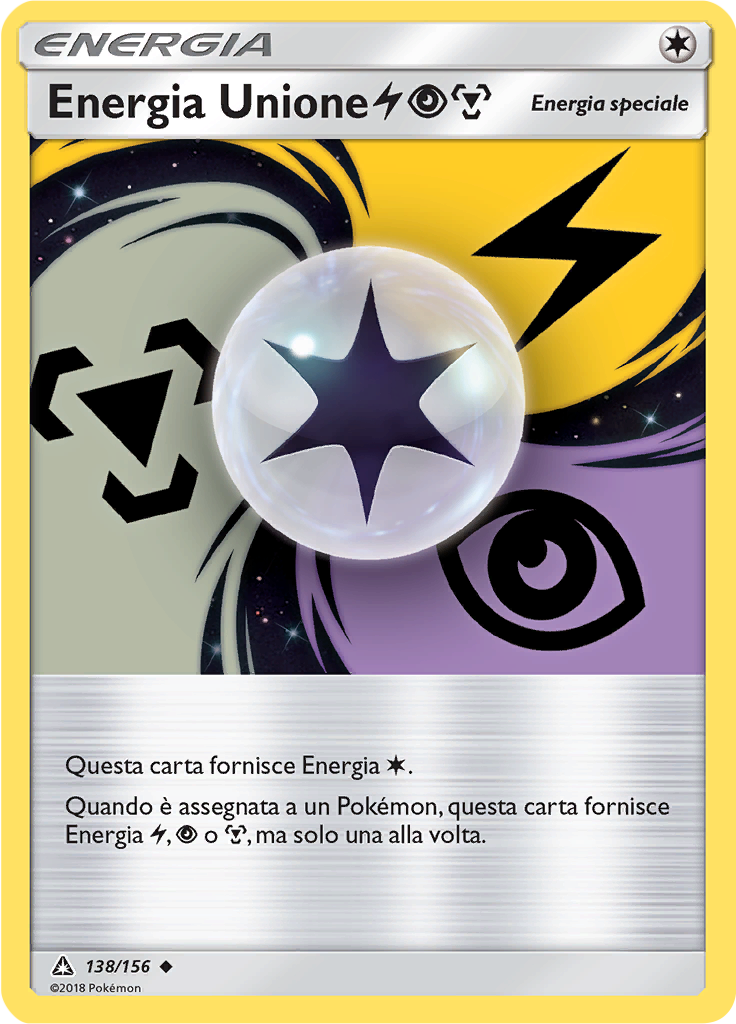 Energia Unione LightningPsychicMetal (Reverse Holo)