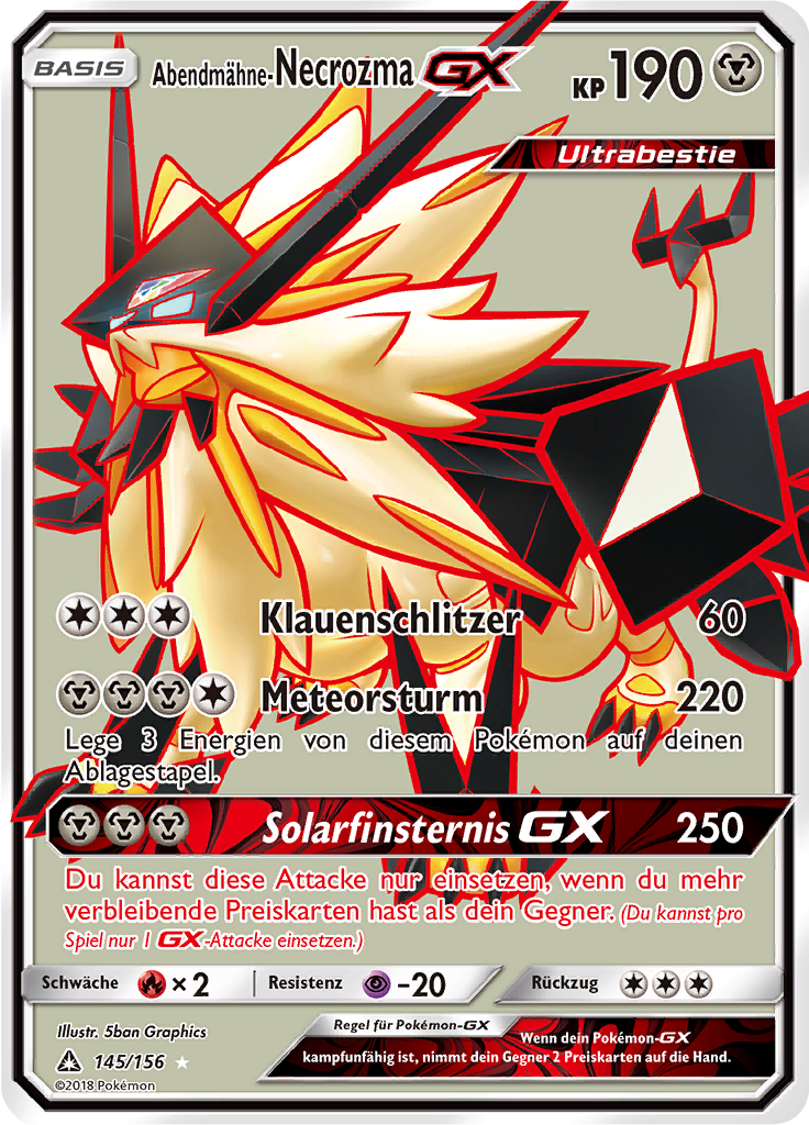 Abendmähne-Necrozma GX