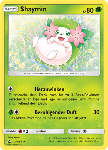 Shaymin (Reverse Holo)