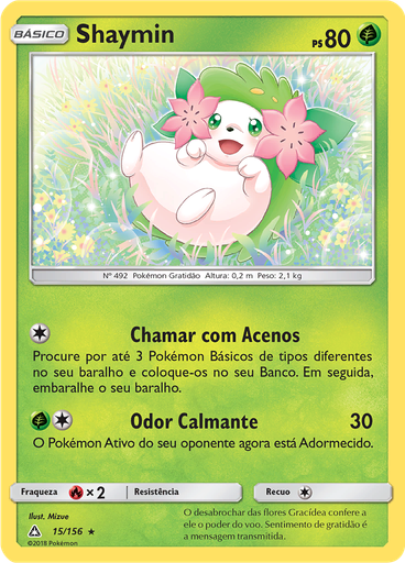 Shaymin (Reverse Holo)