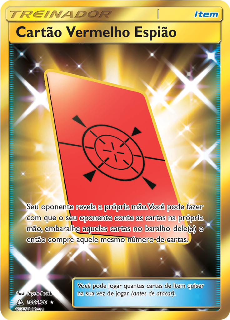 Cartão Vermelho Espião