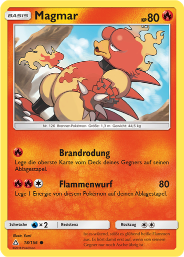 Magmar (Reverse Holo)