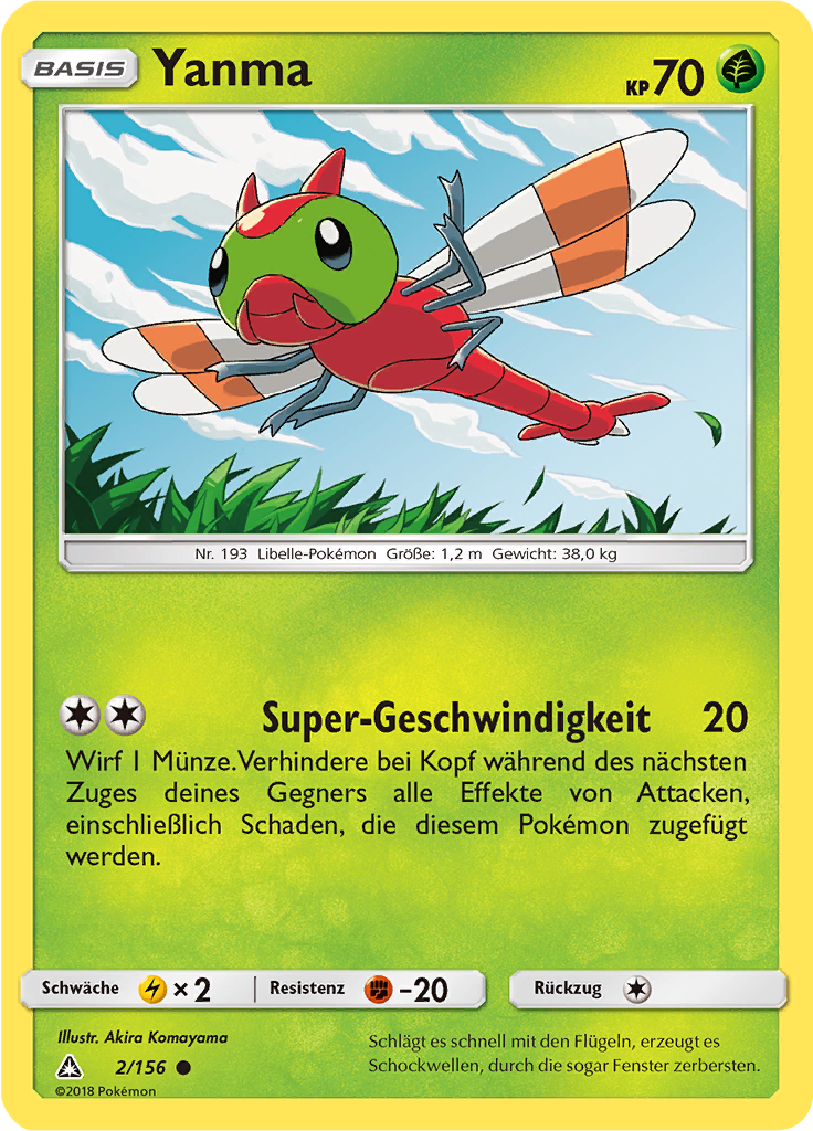 Yanma (Reverse Holo)