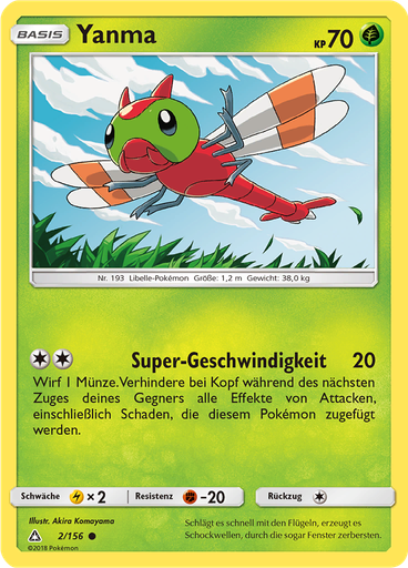 Yanma (Reverse Holo)