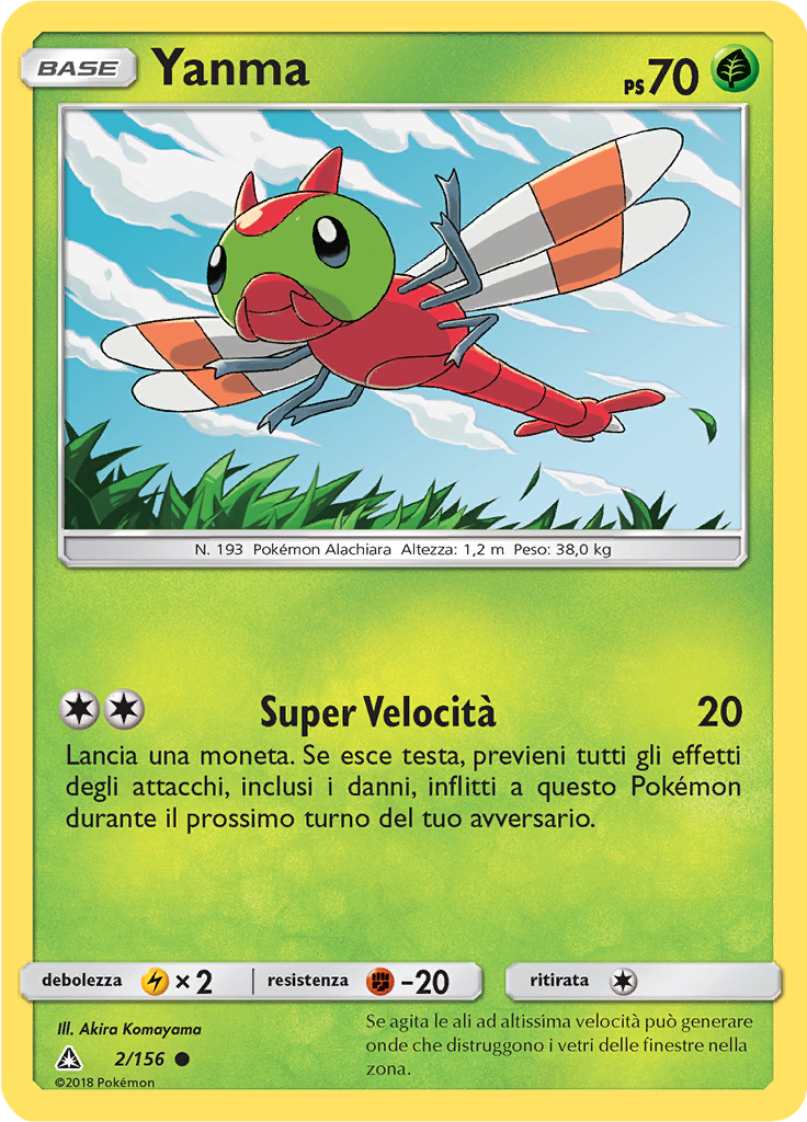 Yanma (Reverse Holo)