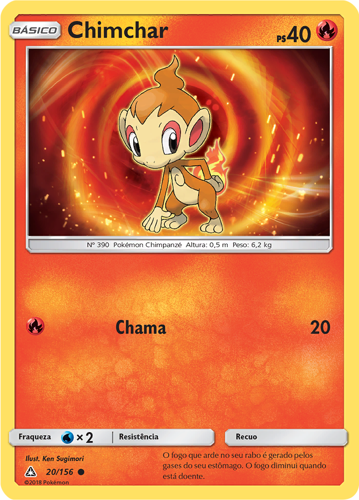 Chimchar (Reverse Holo)