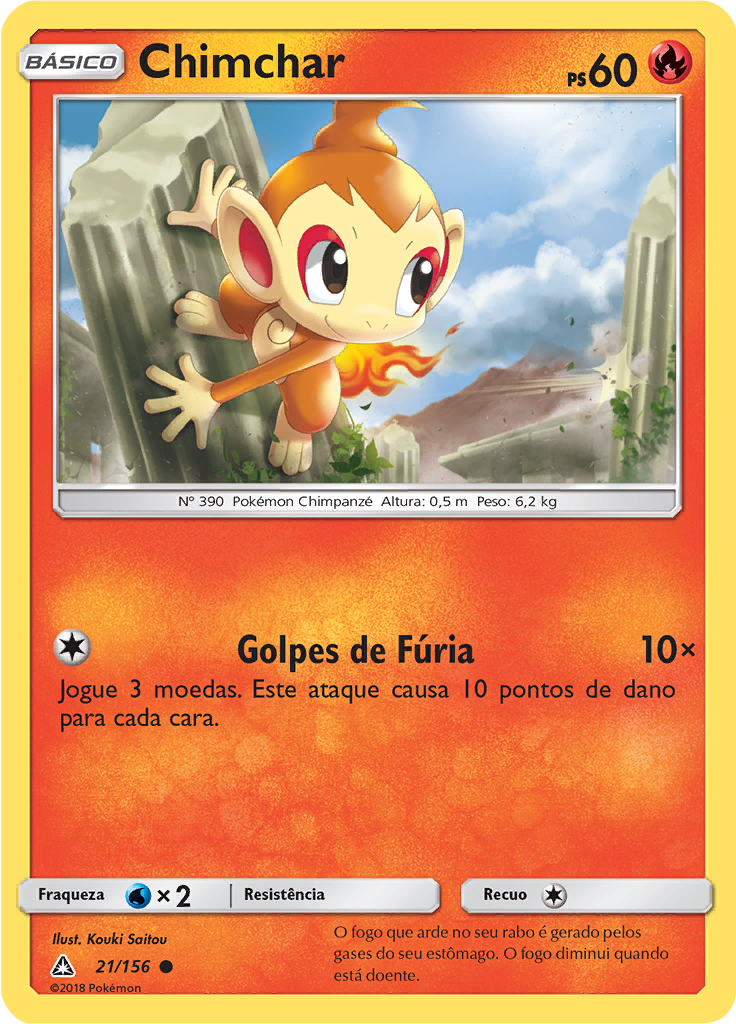 Chimchar (Reverse Holo)