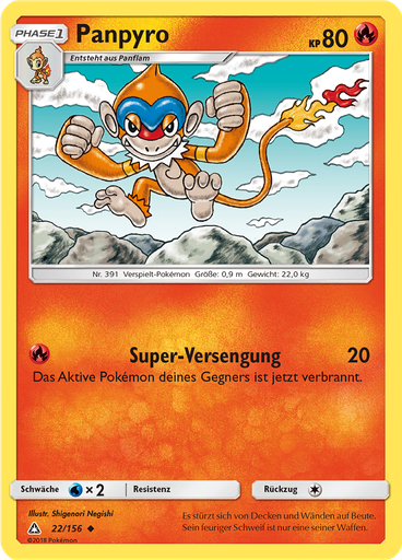 Panpyro (Reverse Holo)