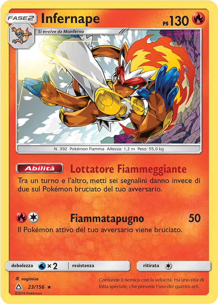 Infernape (Reverse Holo)