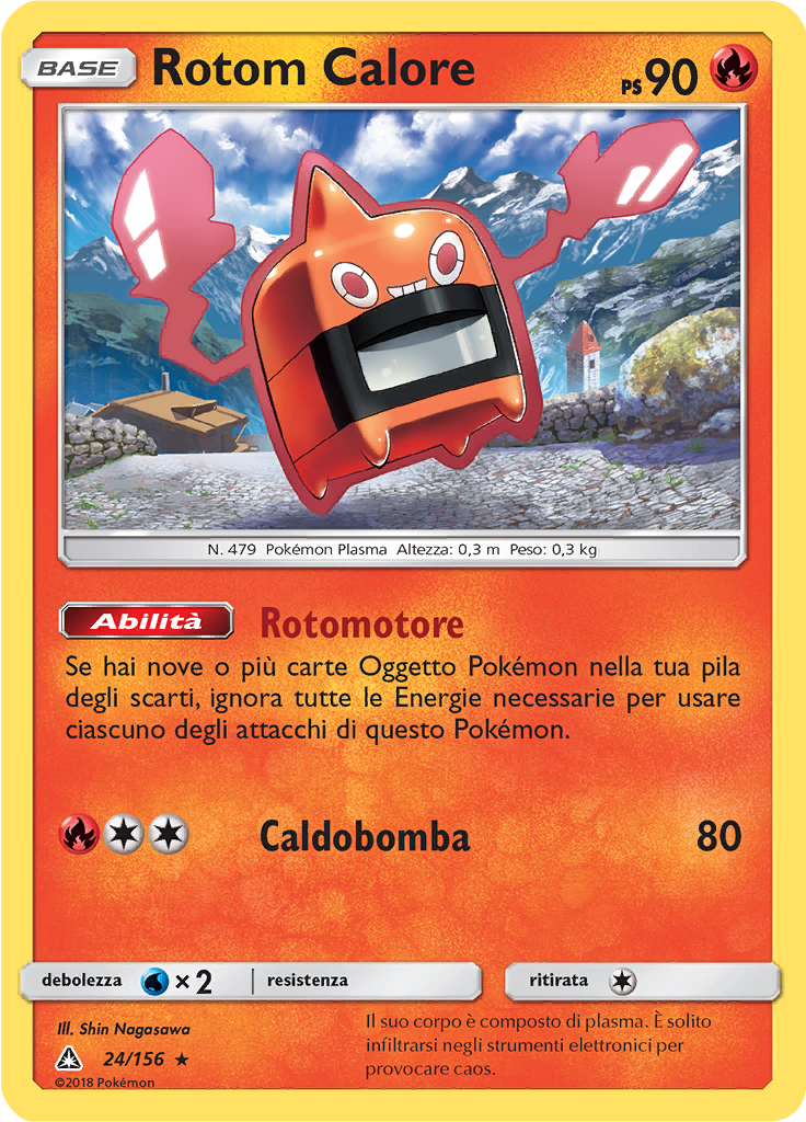 Rotom Calore (Reverse Holo)