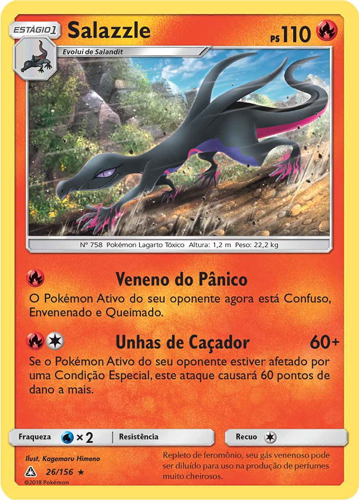 Salazzle (Reverse Holo)