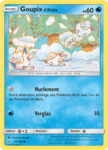 Goupix d’Alola (Reverse Holo)
