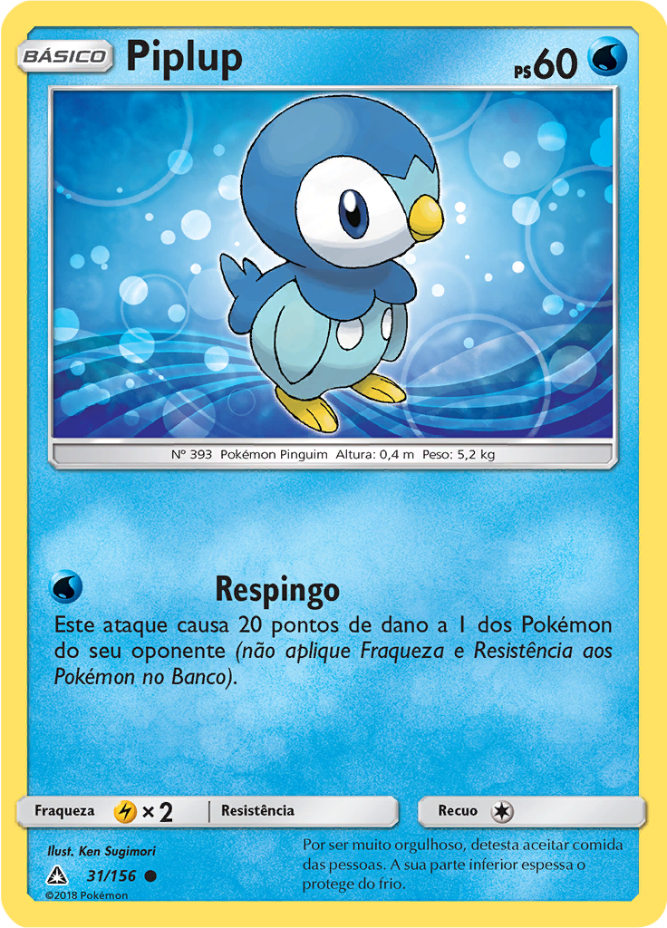 Piplup (Reverse Holo)