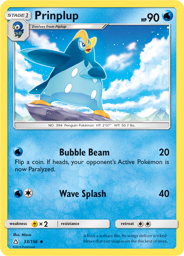 Prinplup (Reverse Holo)