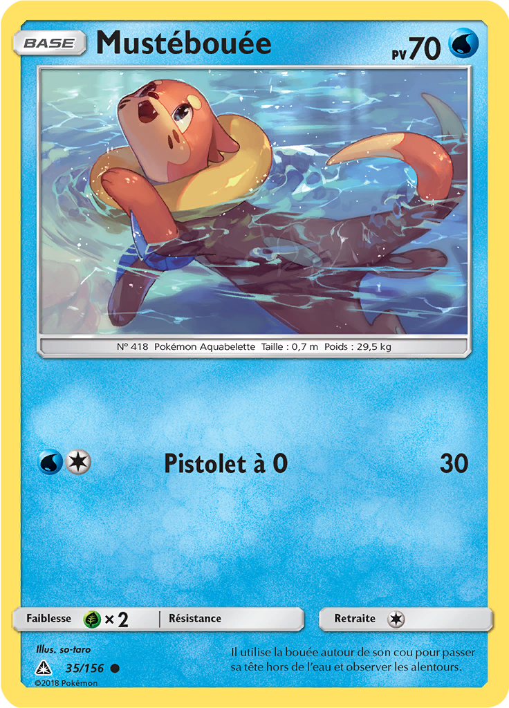 Mustébouée (Reverse Holo)