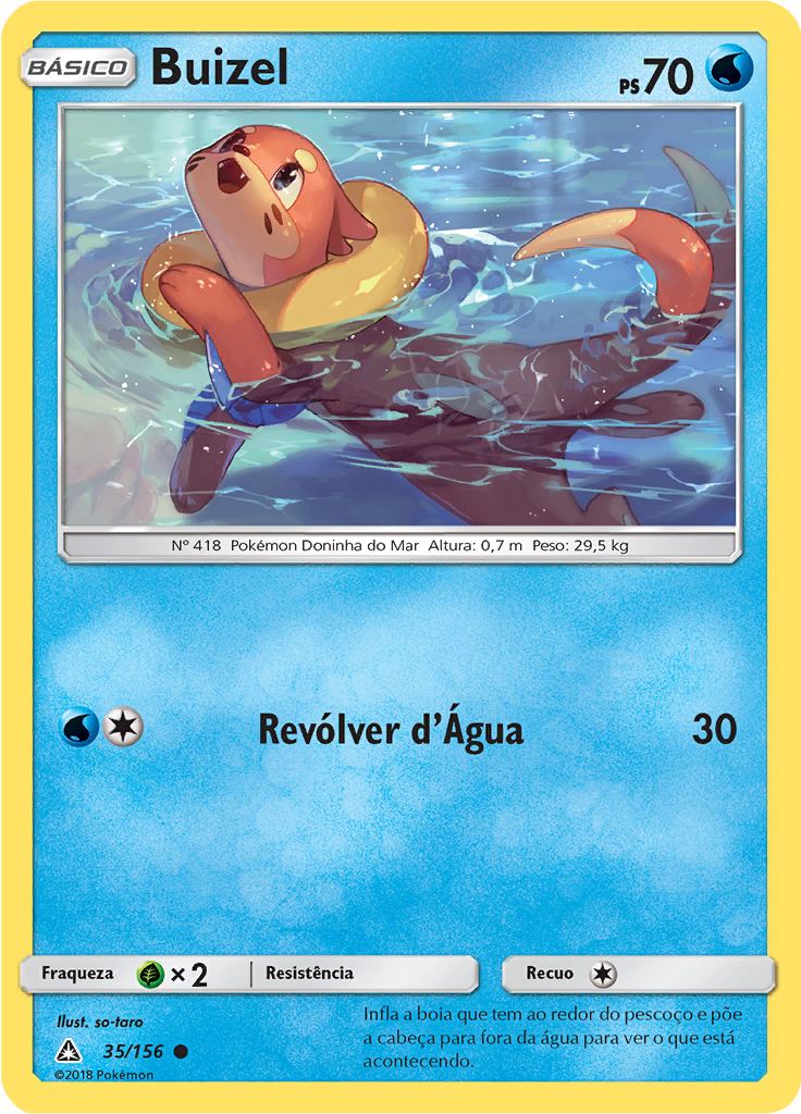 Buizel (Reverse Holo)