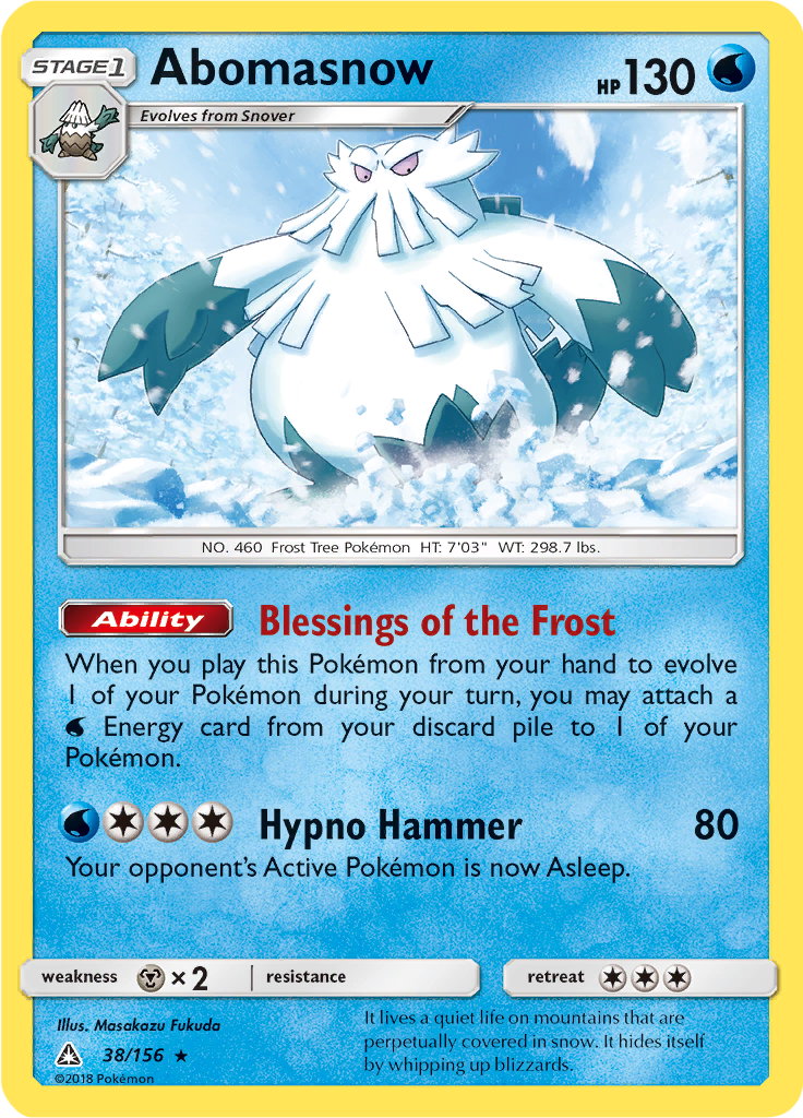 Abomasnow (Reverse Holo)