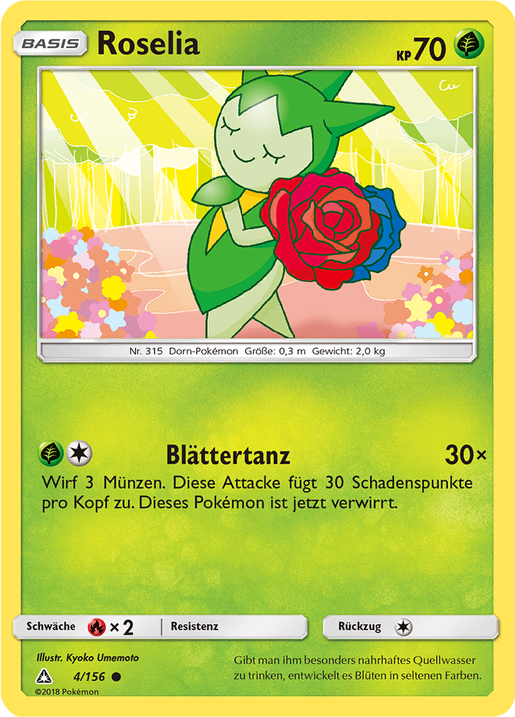 Roselia (Reverse Holo)