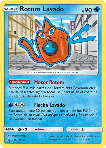Rotom Lavado