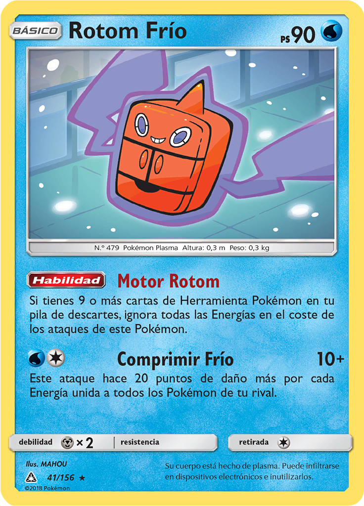 Rotom Frío (Reverse Holo)