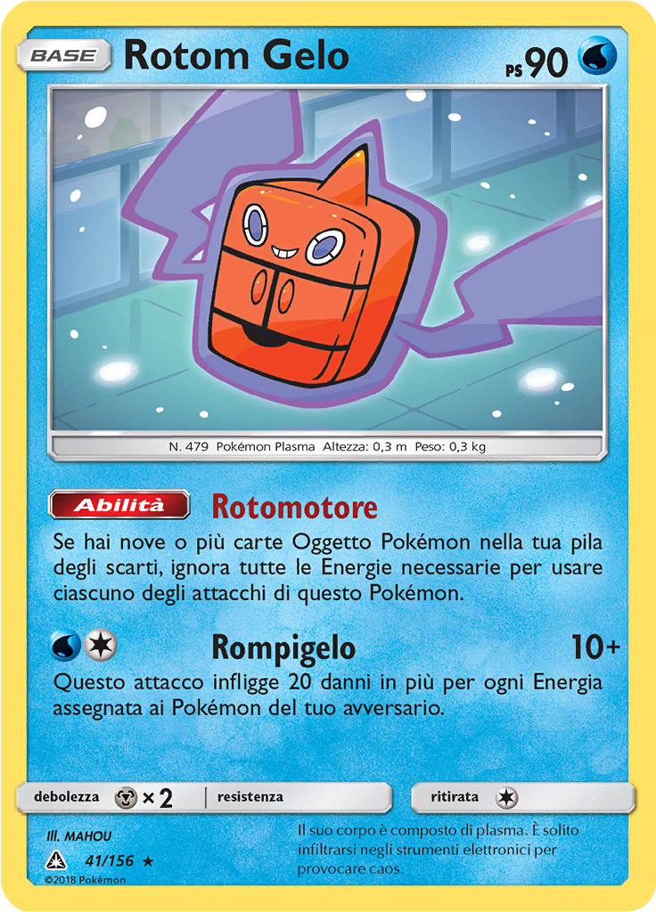 Rotom Gelo (Reverse Holo)