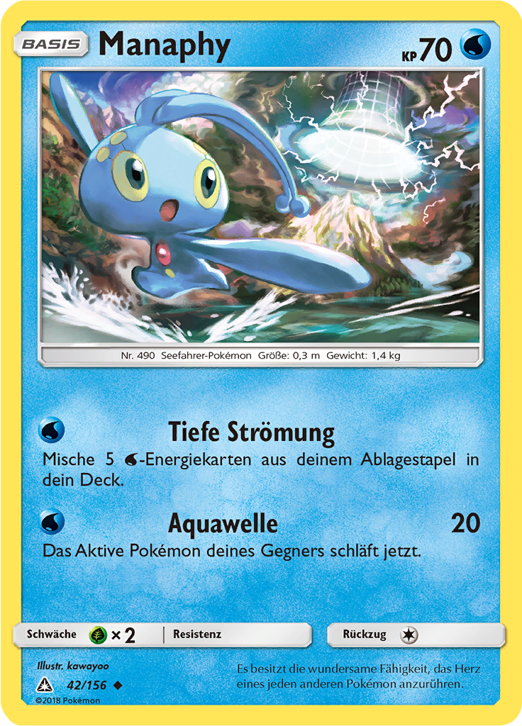 Manaphy (Reverse Holo)