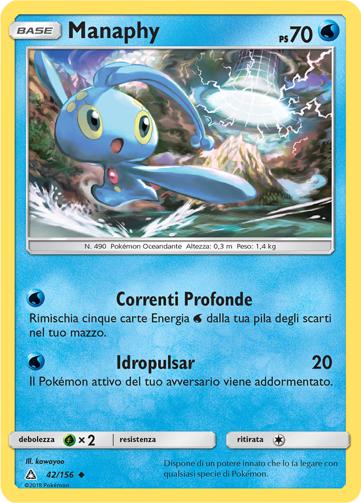 Manaphy (Reverse Holo)